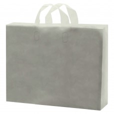 Promotional Reusable Soft Loop Handle Plastic Bag - 10W X 14H